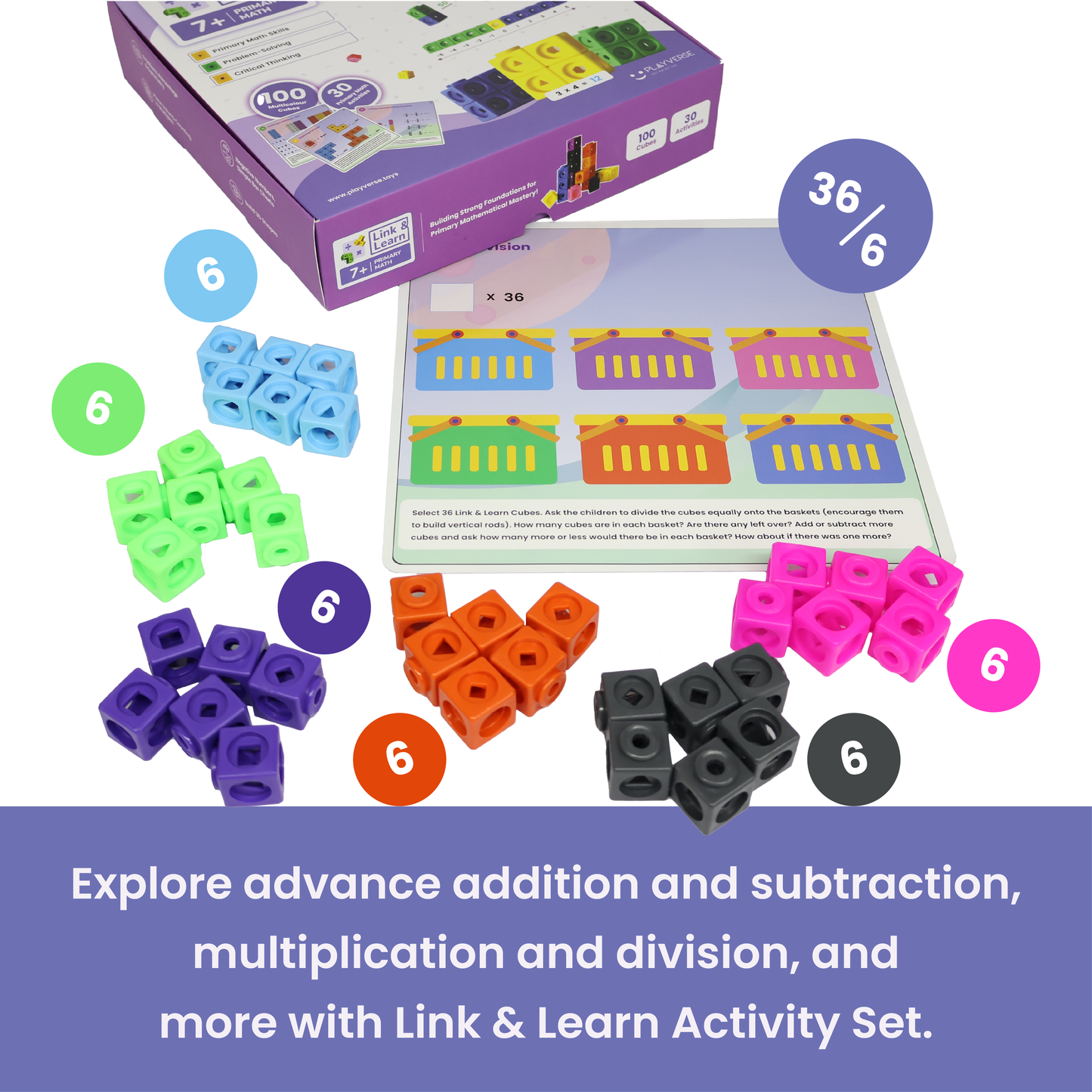 Link & Learn Primary Math | Primary Math | 7+ years