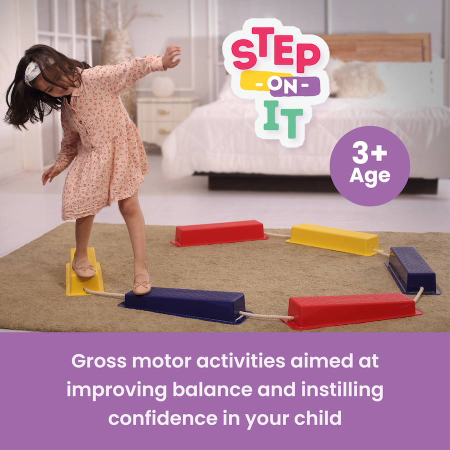 Step-On-It! | Balance Beam for Kids (Set of 6)