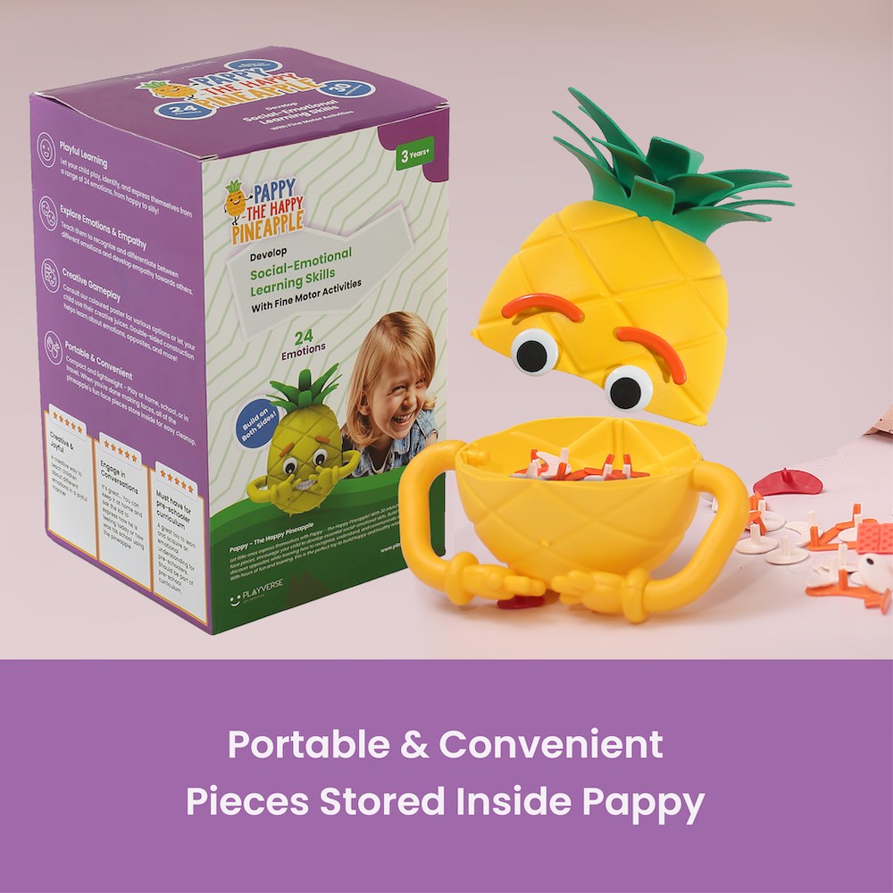 Pappy - The Happy Pineapple | Social & Emotional Learning Toy