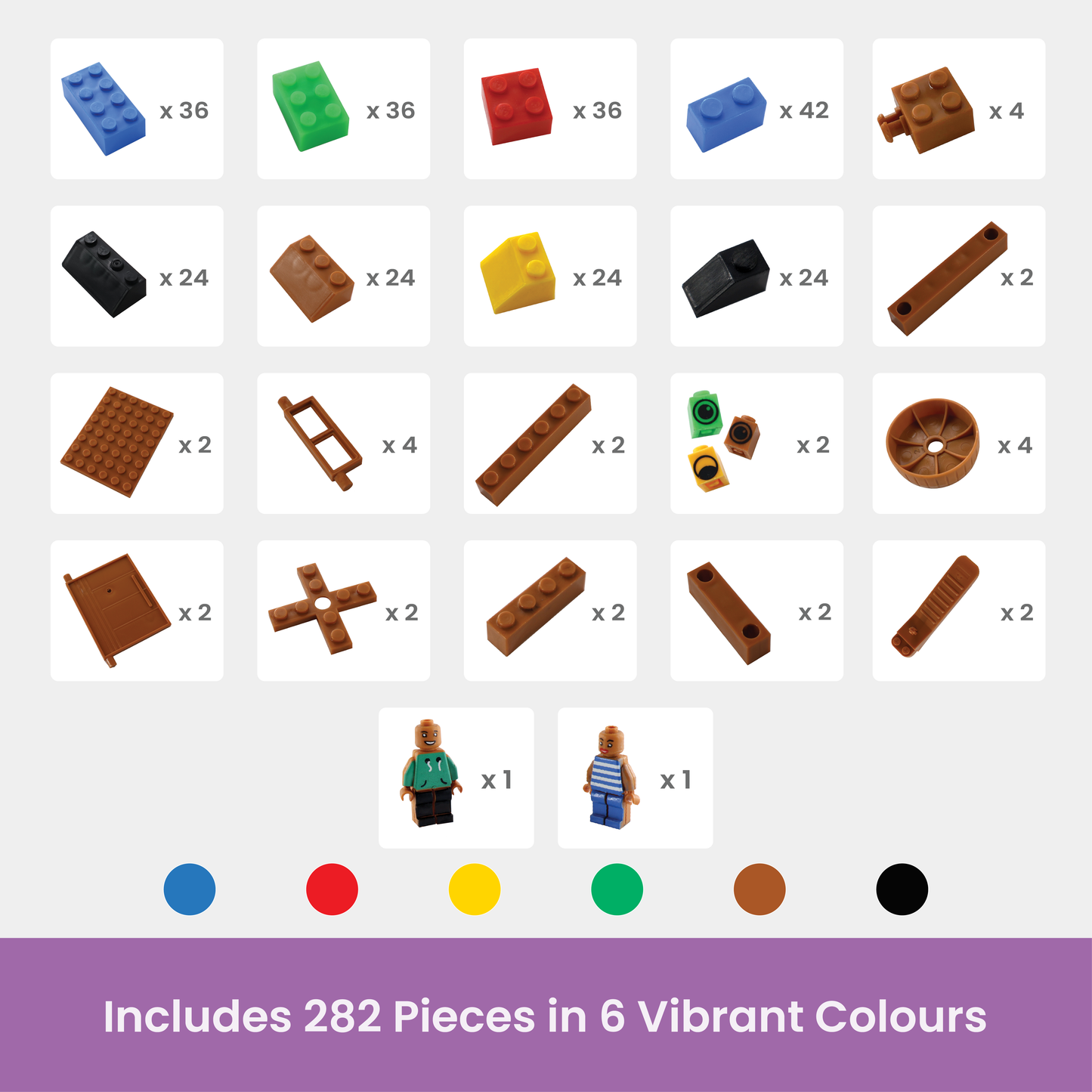 Imagine Bricks | Building Blocks Set | Build Unique Designs | 6+ Years