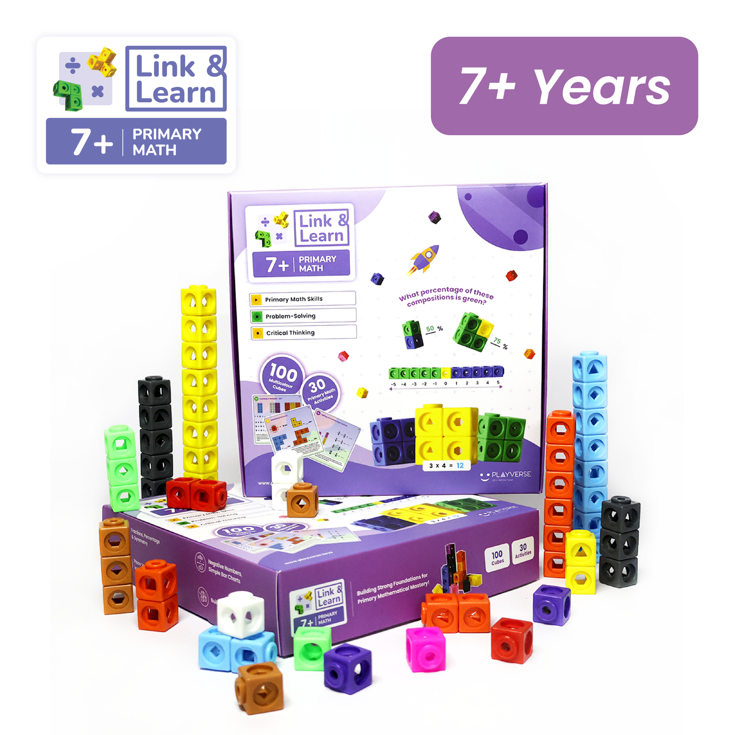 Link & Learn Primary Math | Primary Math | 7+ years